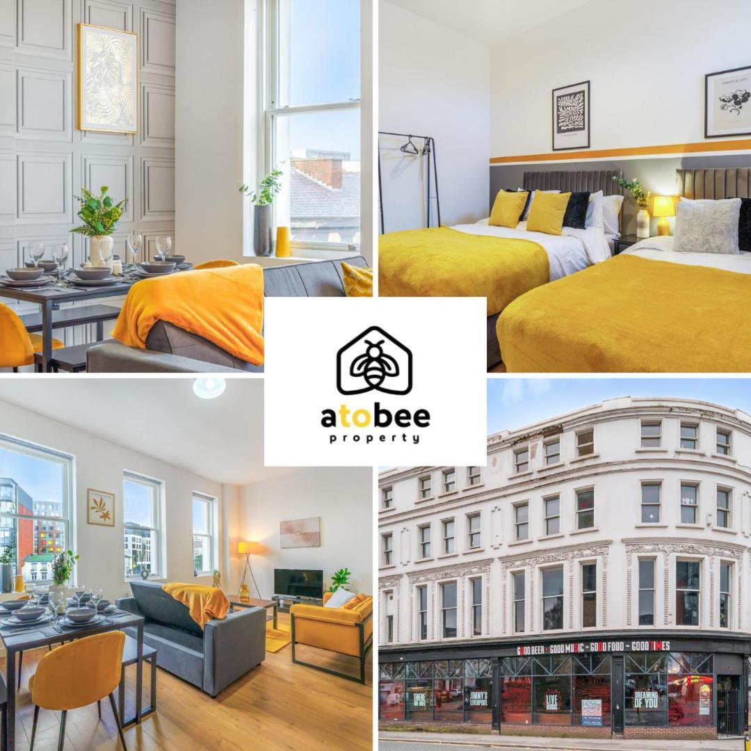 Spacious City Centre Apartment - Sleeps 8 利物浦 外观 照片